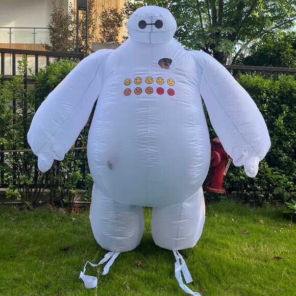 Inflatable Costume Outfit Big Hero 6 BayMax Halloween Cosplay Party for Adult - Picture 3 of 7